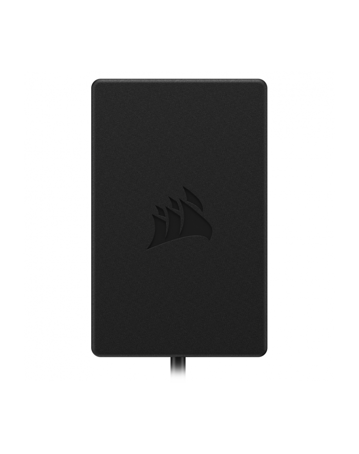 Corsair USB 2.0 hub internal, USB 9pin header socket > 4x 9pin header, USB hub Kolor: CZARNY, cable length 450mm