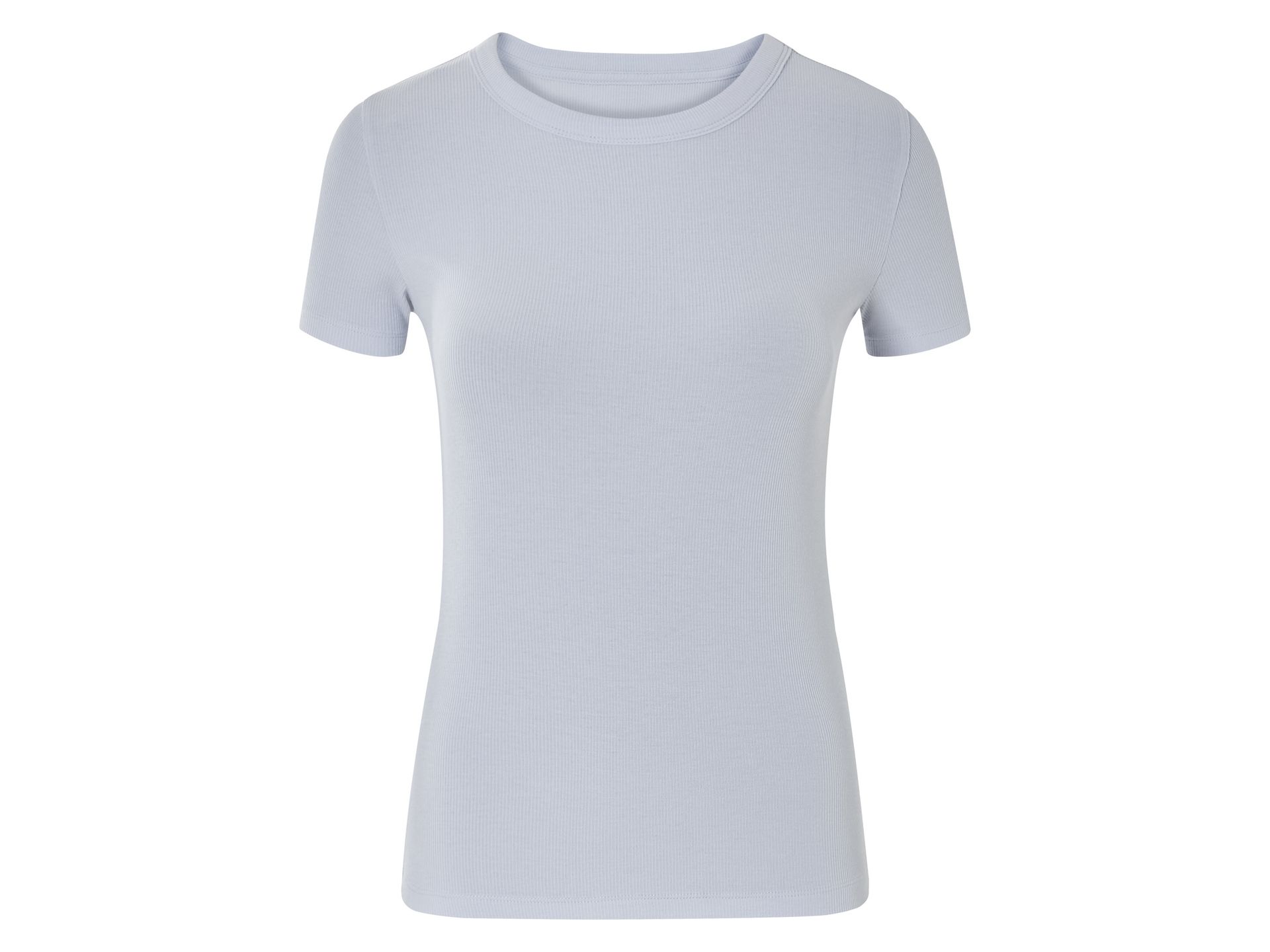 esmara® T-shirt damski z dzianiny (XL(48/50), Niebieski)