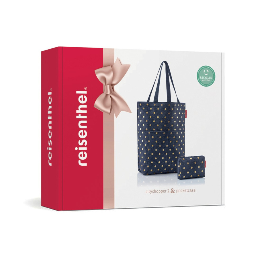 Torba cityshopper 2, zestaw, metallic dots blue RZD4117