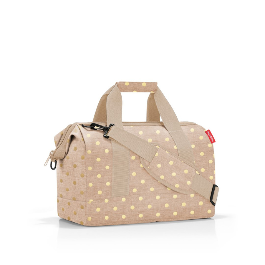 Torba allrounder m, metallic dots coffee RMS6050