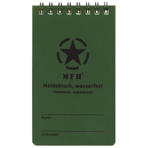 Notes wodoodporny MFH 75x130 mm