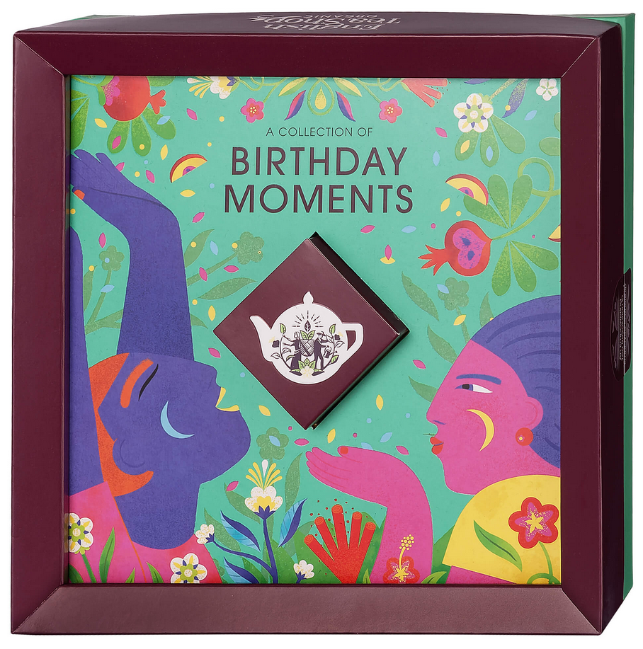 Birthday Moments – Zestaw 32 saszetek w 4 smakach English Tea Shop