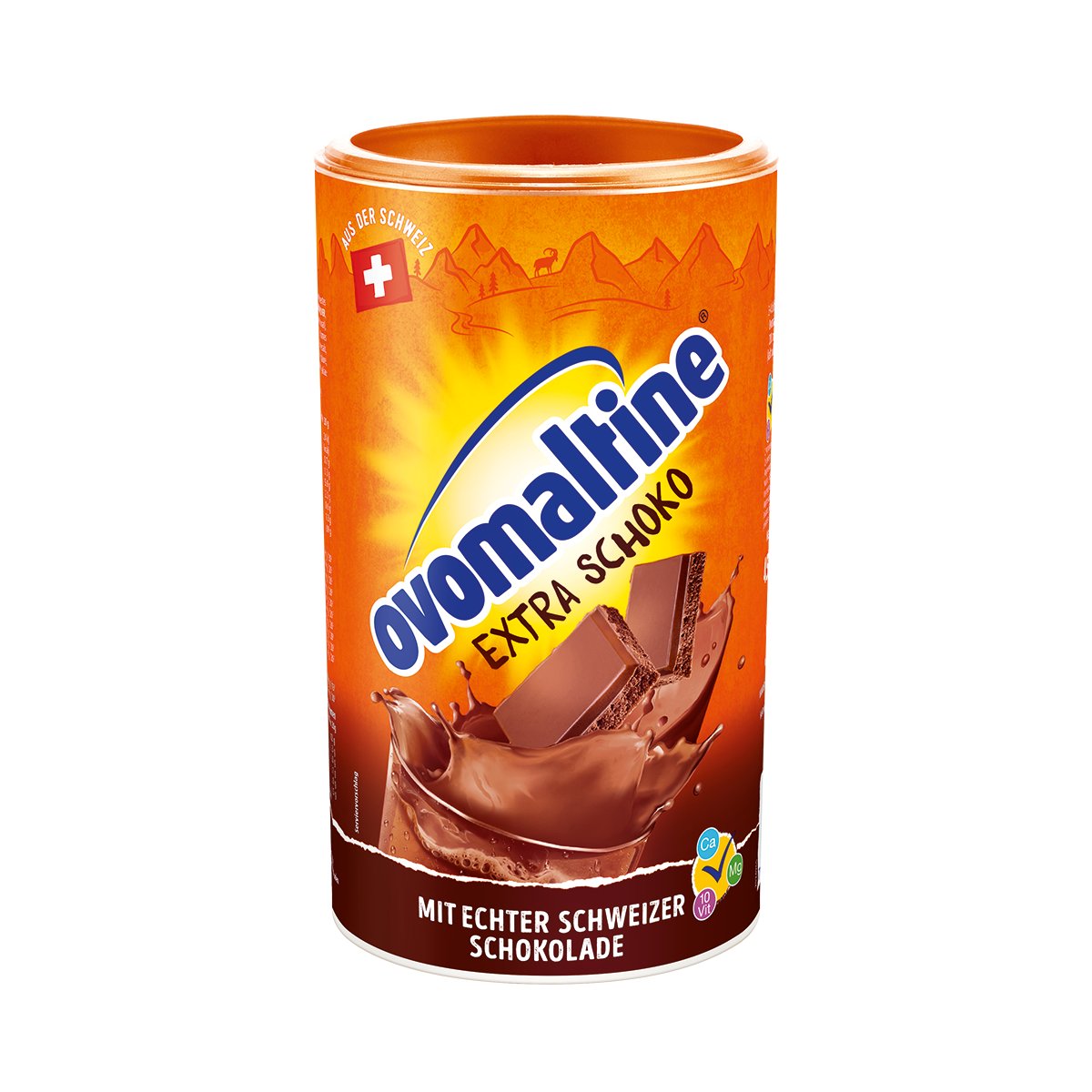 OVOMALTINE Extra Schoko Napój czekoladowy instant z witaminami 450g