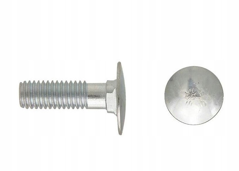 M 8x30 ŚRUBA ZAMKOWA GRZYBKOWA OCYNK ŚRUBY 1kg