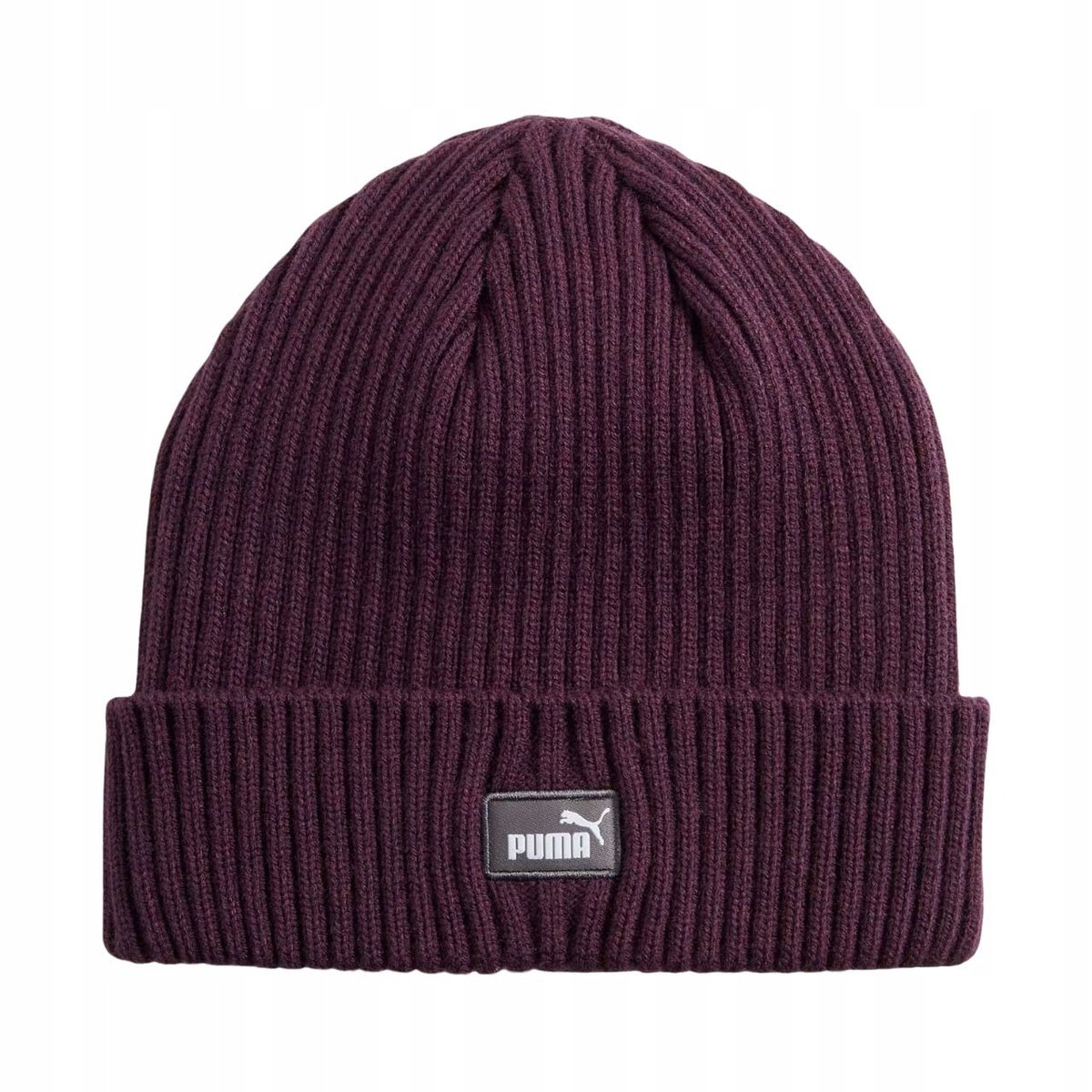 Czapka Puma Classic Cuff Beanie ciemny fiolet 024826 07 Senior