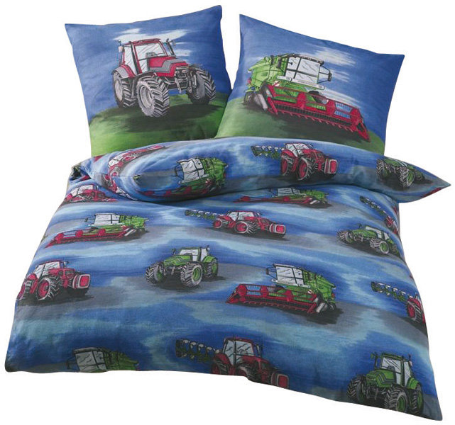 Pościel w ciągniki/kombajny - flanela Wysoka Jakość