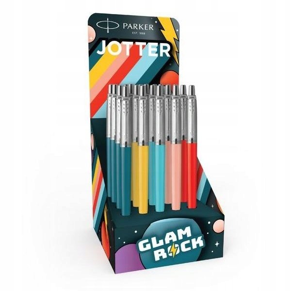 PARKER PIÓRO JOTTER GLAM ROCK BLUE MIX 20 SZTUK