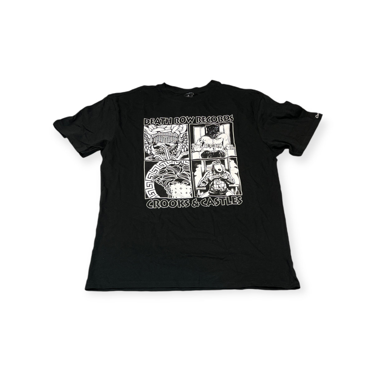 Koszulka T-shirt męski okrągły dekolt SPENCER'S CROOKS & CASTLES M