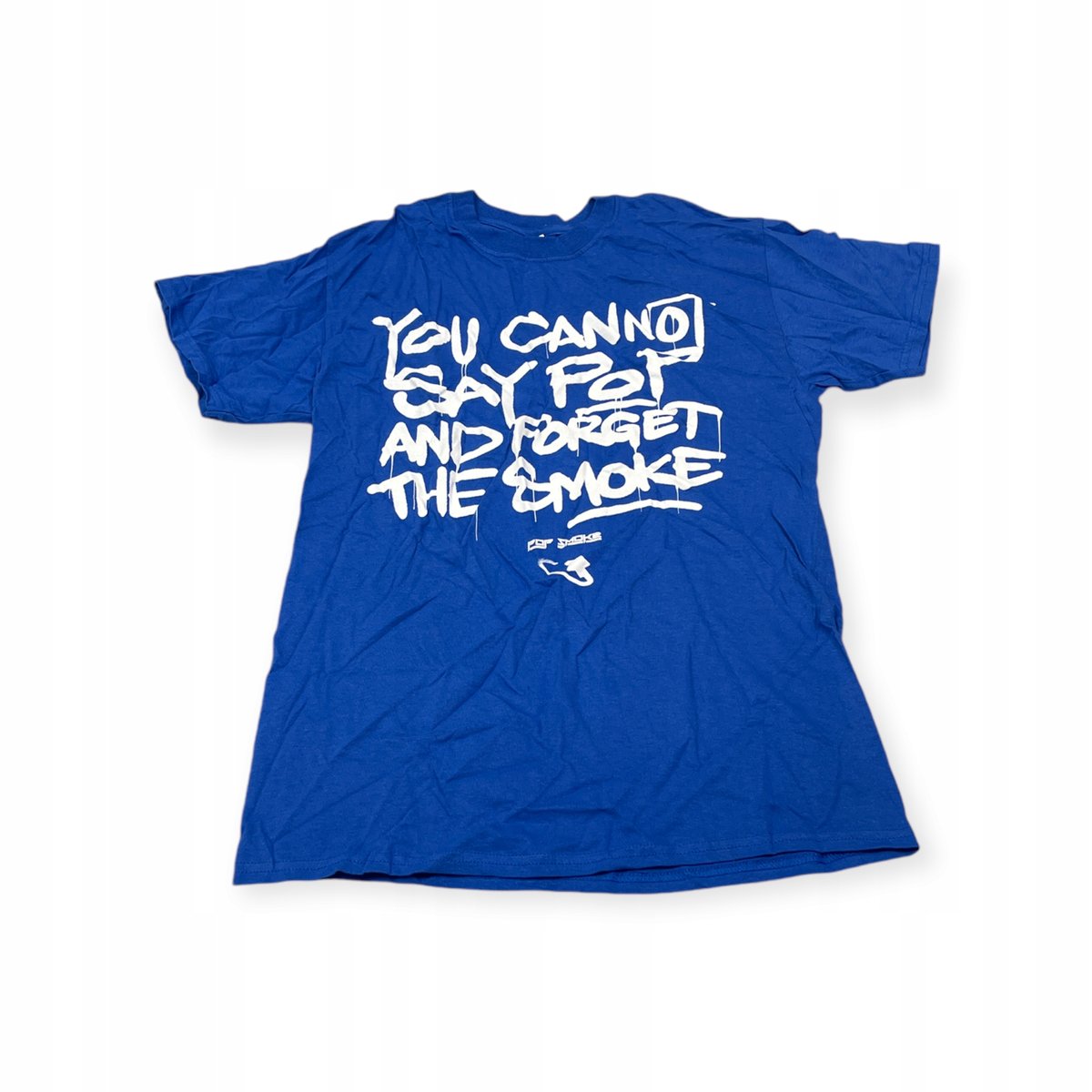 Koszulka T-shirt męski okrągły dekolt SPENCER'S POP SMOKE M