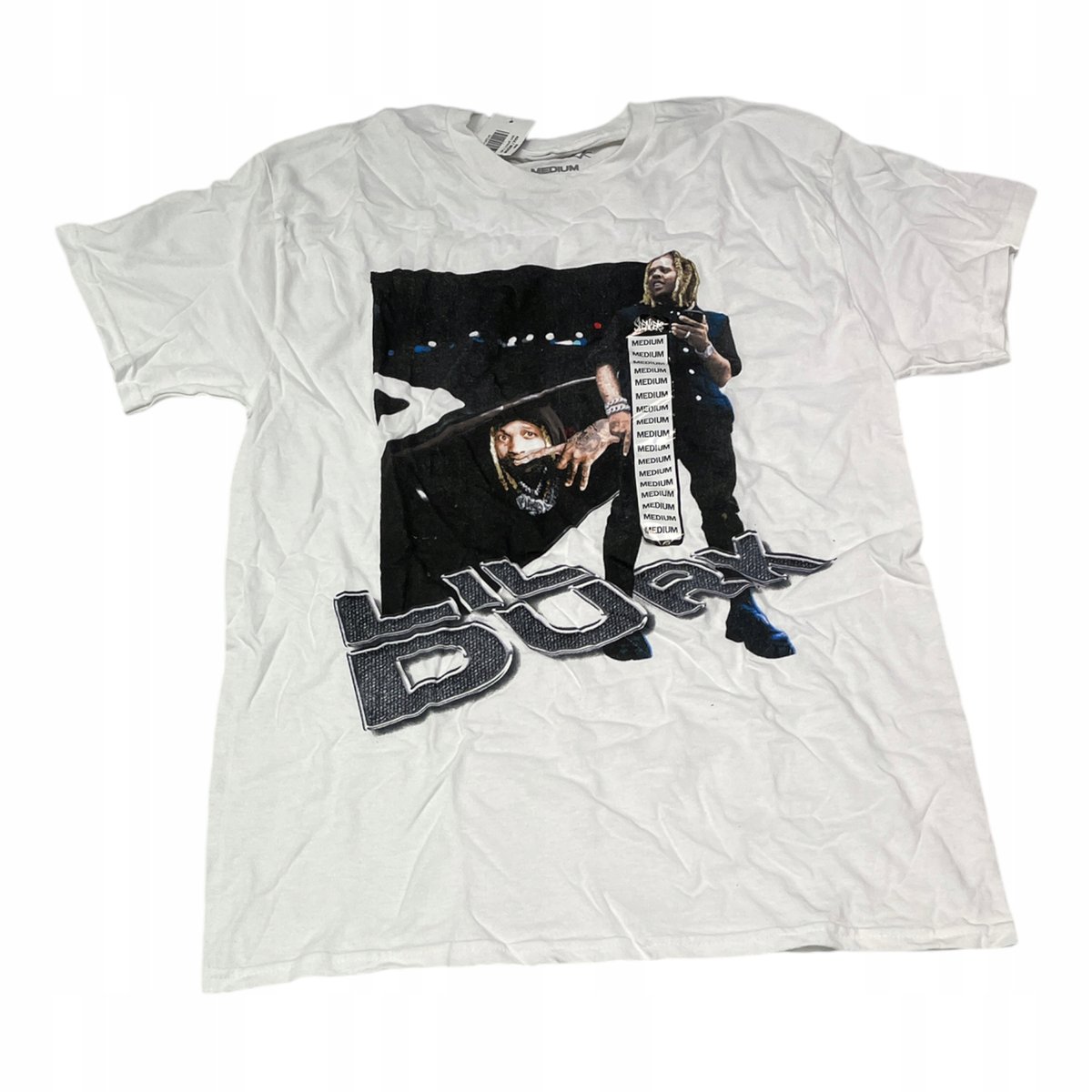 Koszulka T-shirt męski okrągły dekolt SPENCER'S LIL DURK M