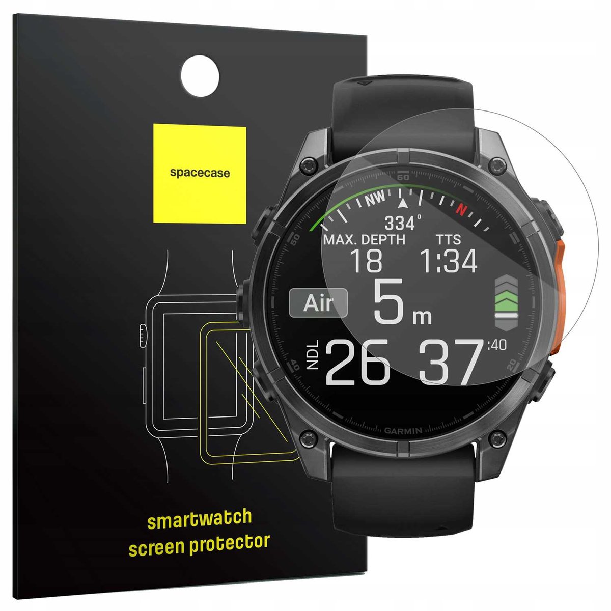 SC SW Glass 2.5D Garmin Fenix 8 47mm