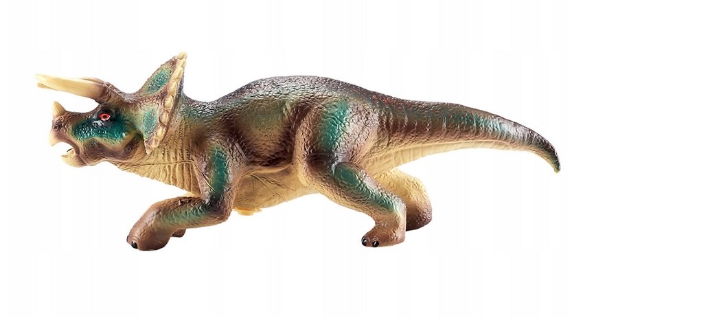 DUŻA FIGURKA DINOZAUR Z DŹWIĘKIEM VINYLOWY