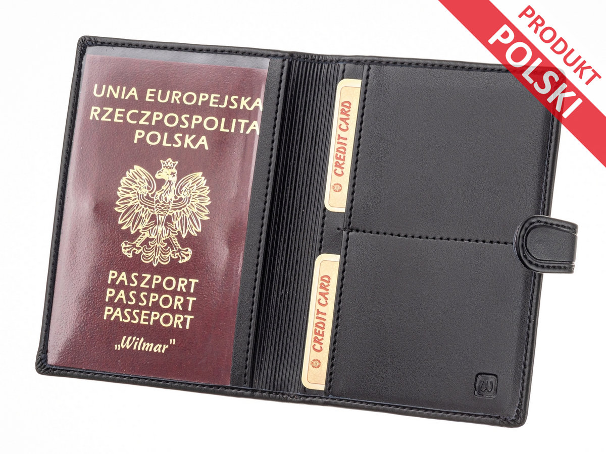 Etui,okładka na paszport i karty kredytowe z ochroną RIFD