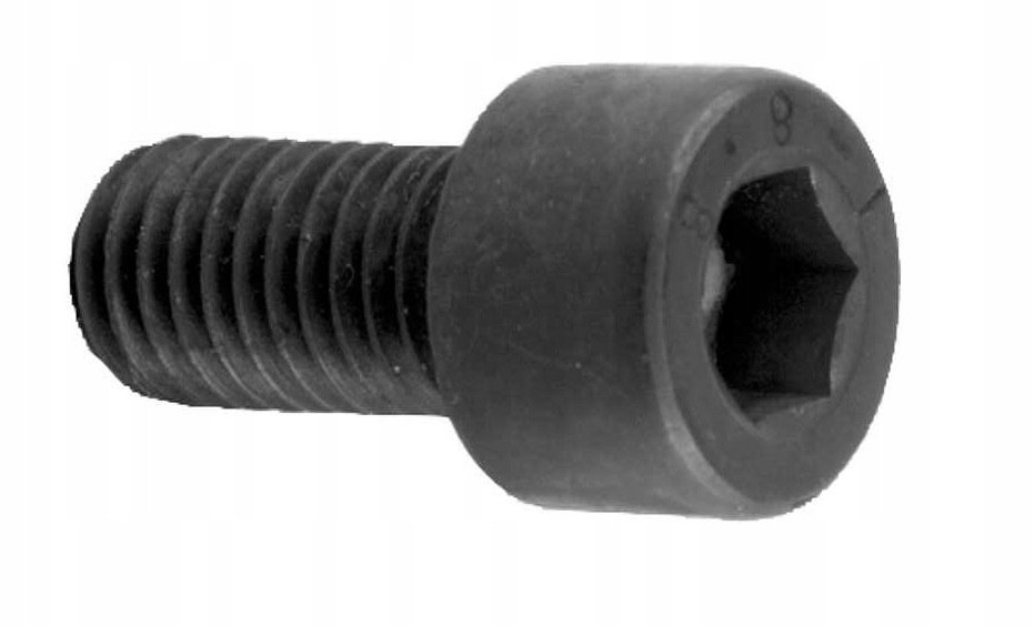 M5x12 ŚRUBA IMBUSOWA DIN912 OCYNK kl.12.9 Czarna Czarny 50 szt.