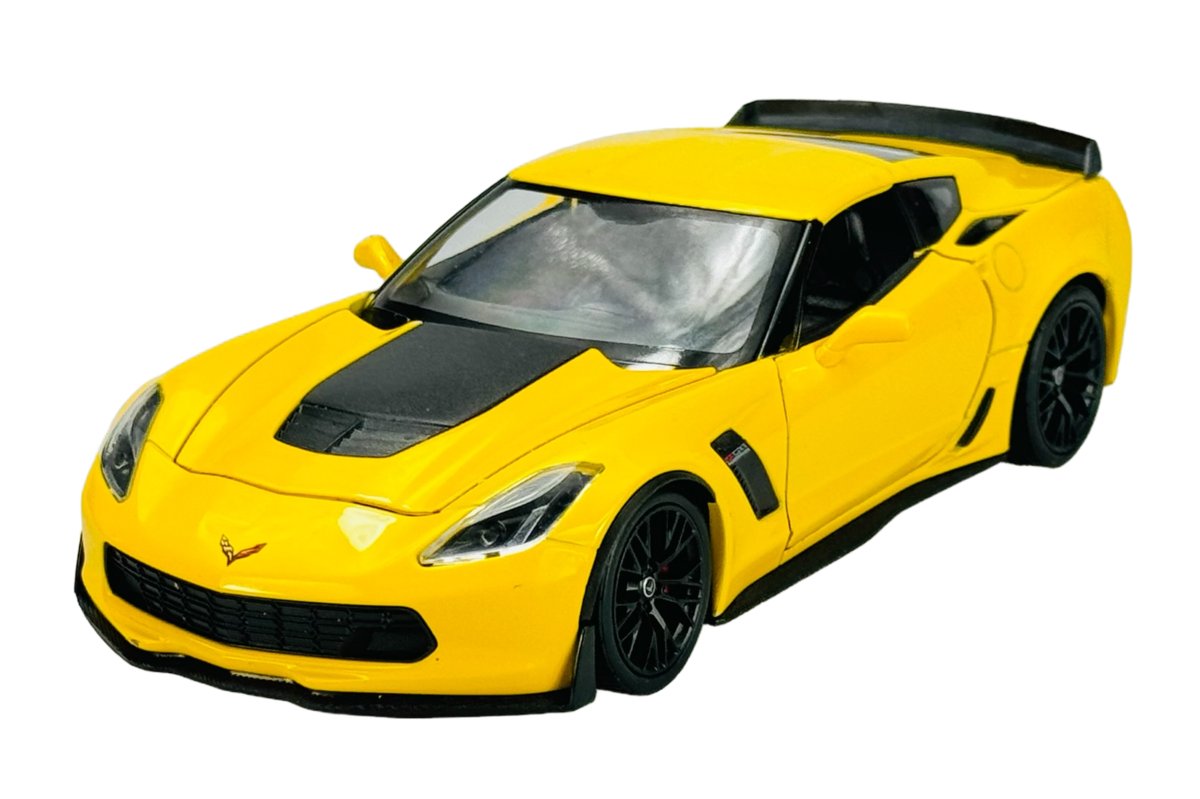 WELLY 2017 CHEVROLET CORVETTE Z06 ŻÓŁTY 1:24 24085