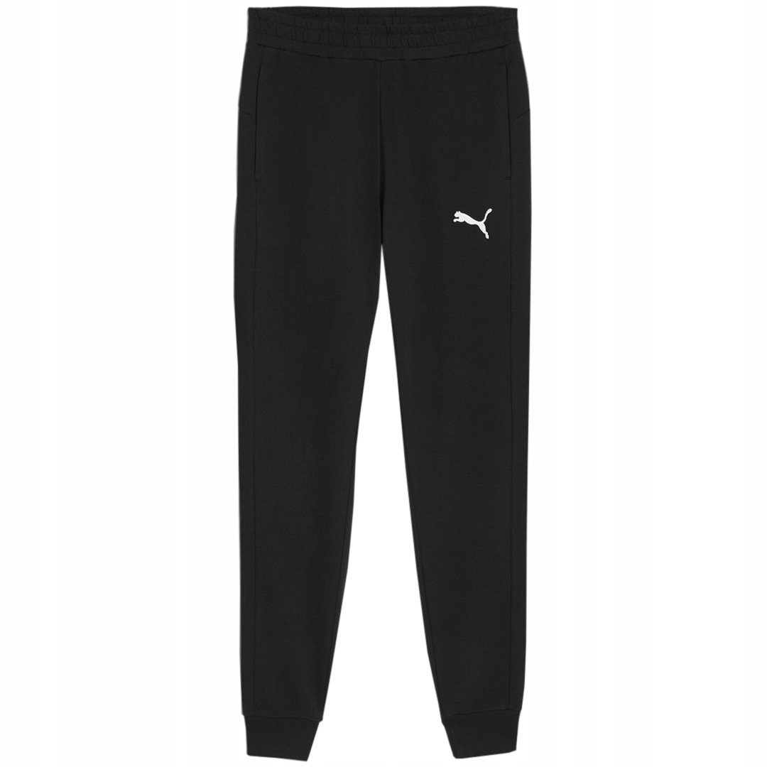 Spodnie męskie Puma Team Goal Casuals czarne 658598 03 S