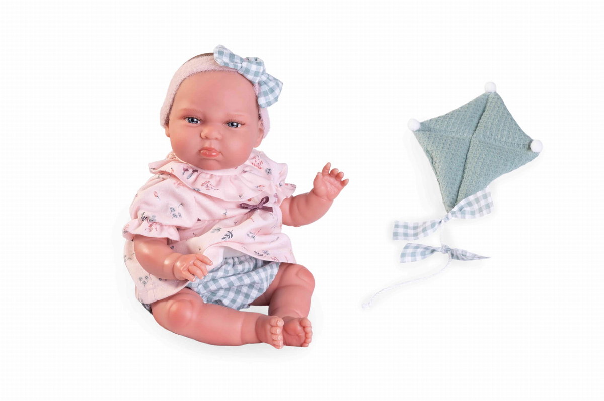 Lalka Antonio Juan Mi Pequeno Reborn Tufi con cometa 82307 33cm