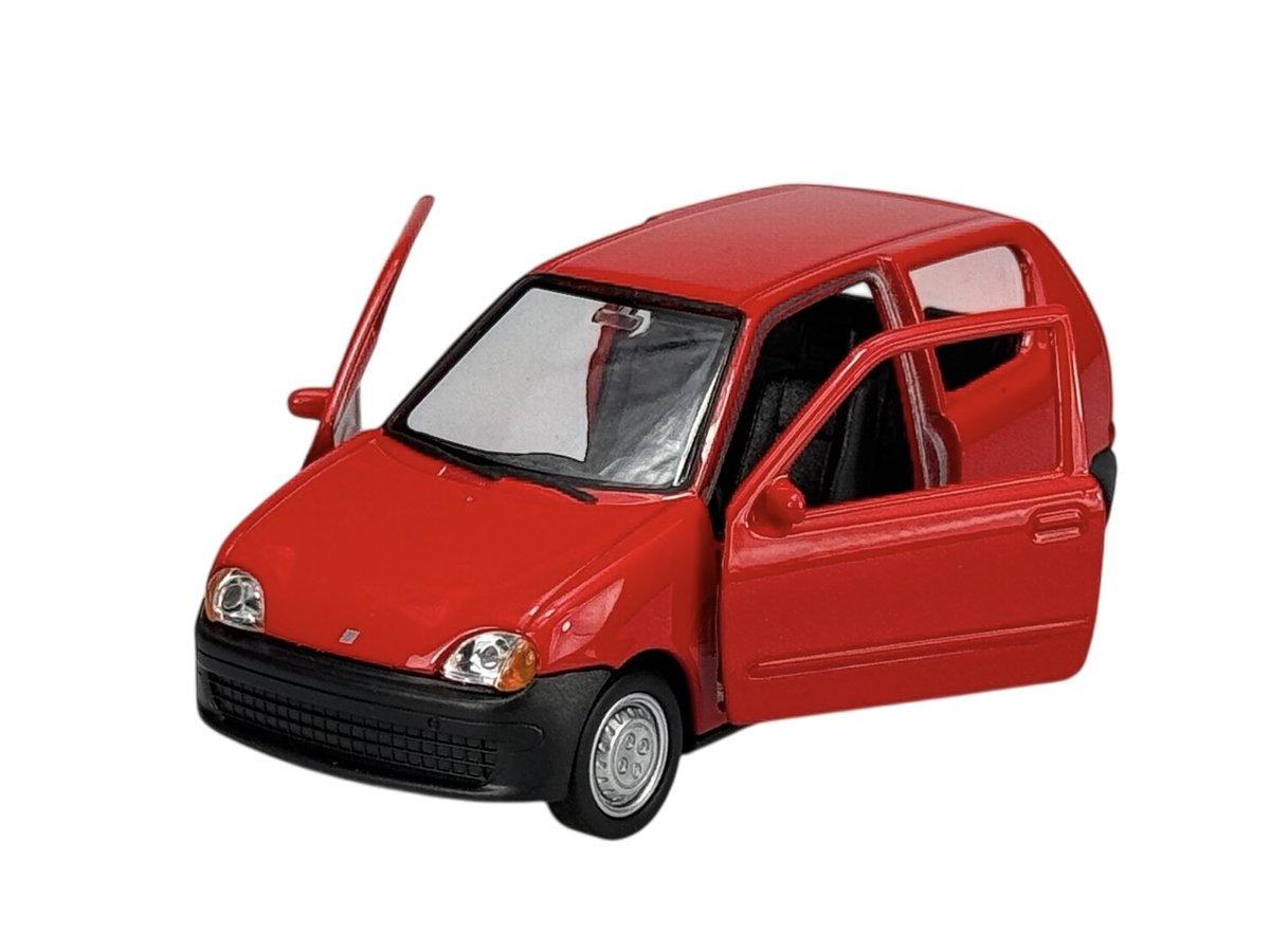 WELLY FIAT SEICENTO CZERWONY 1:34 43855