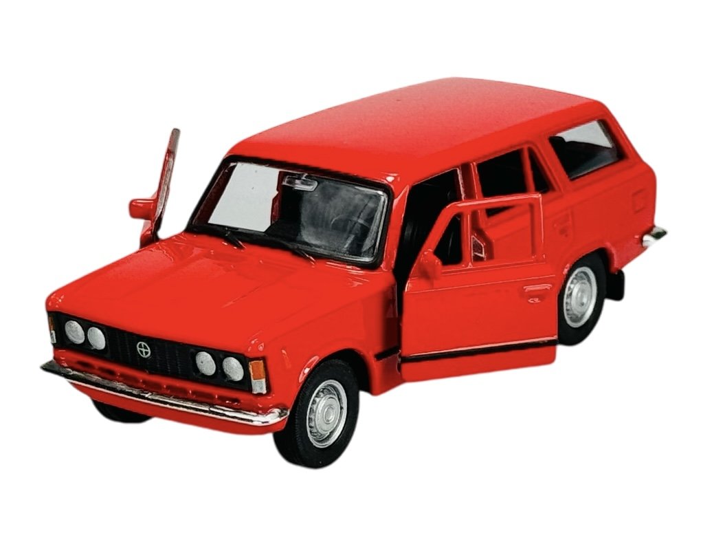 WELLY FIAT 125P KOMBI CZERWONY 1:34 43853