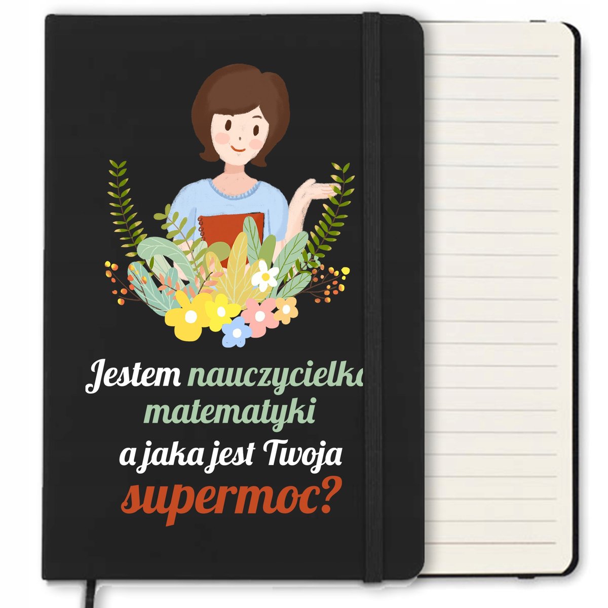 NOTES 120 STR PREZENT DLA NAUCZYCIELKI MATEMATYKI DZIEŃ NAUCZYCIELA WZORY