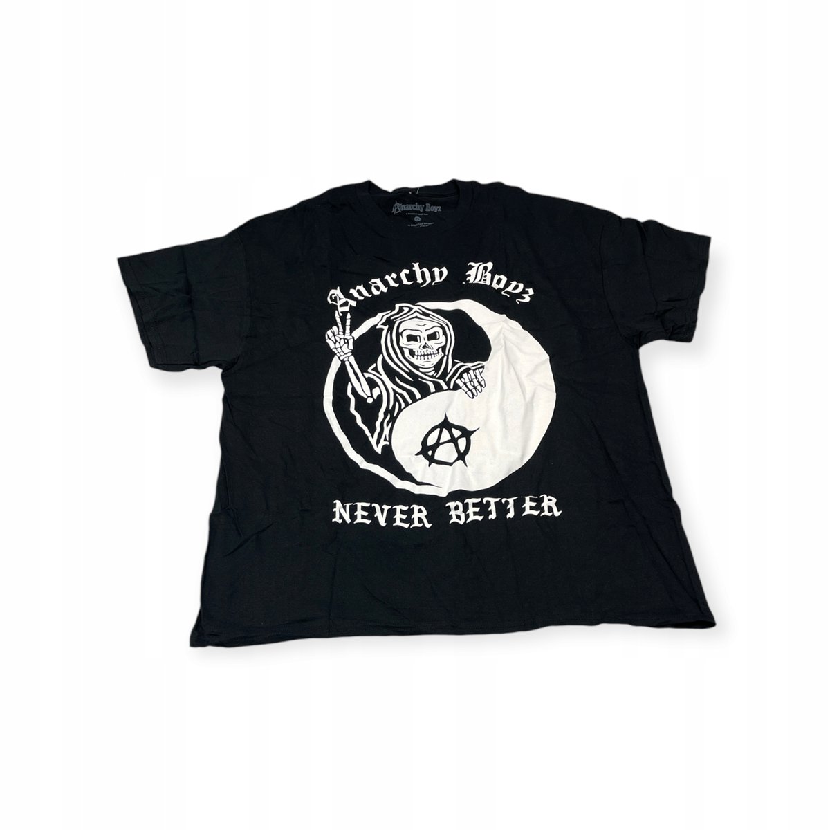 Koszulka T-shirt męski okrągły dekolt SPENCER'S ANARCHY BOYZ M
