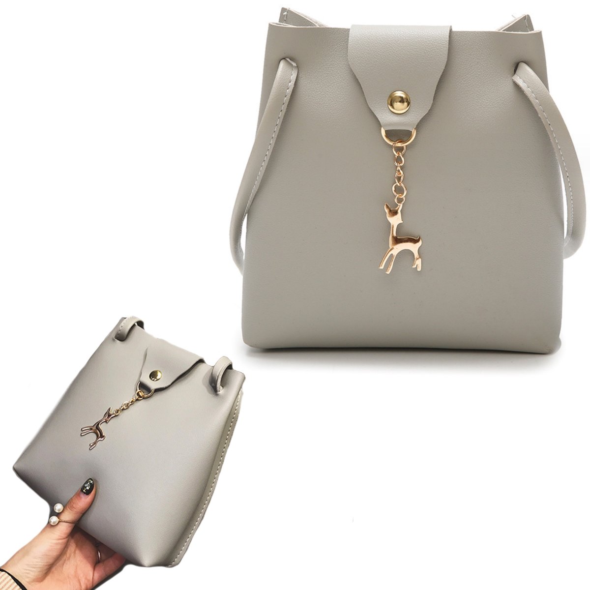 Elegancka mała torebka damska z zawieszką na ramię klasyczna wygodna modna