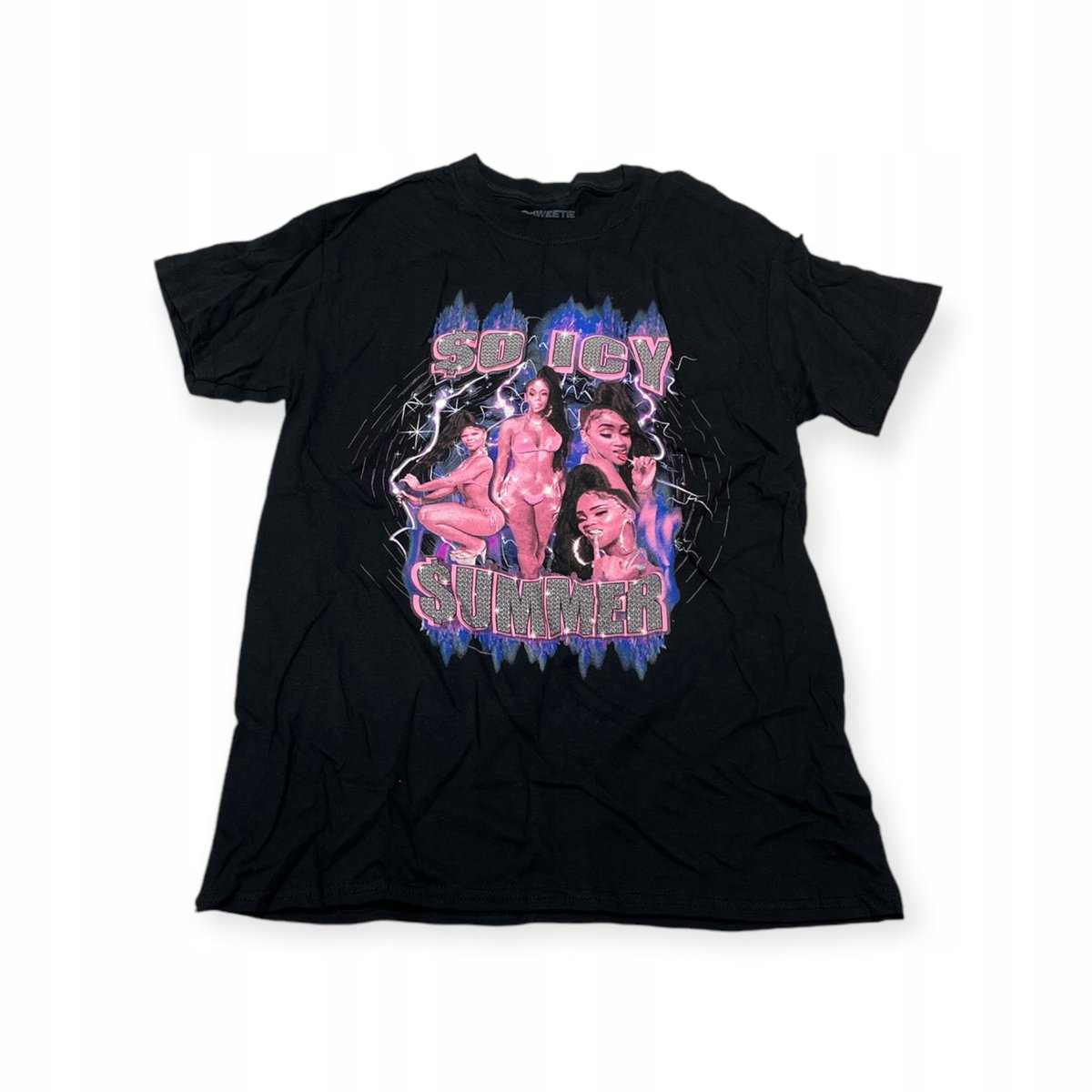 Koszulka T-shirt damski okrągły dekolt SPENCER'S SAWEETIE S
