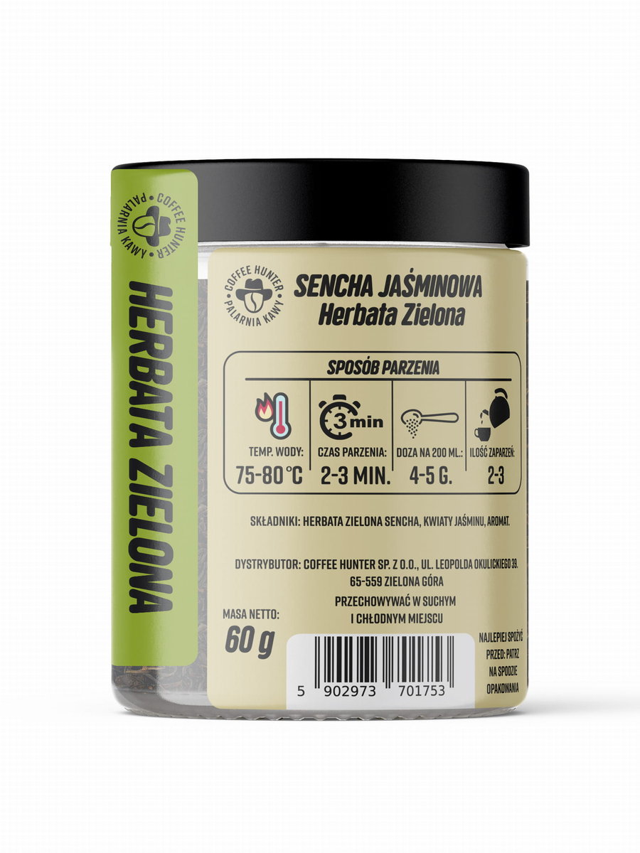 HERBATA SENCHA JAŚMINOWA 60 g