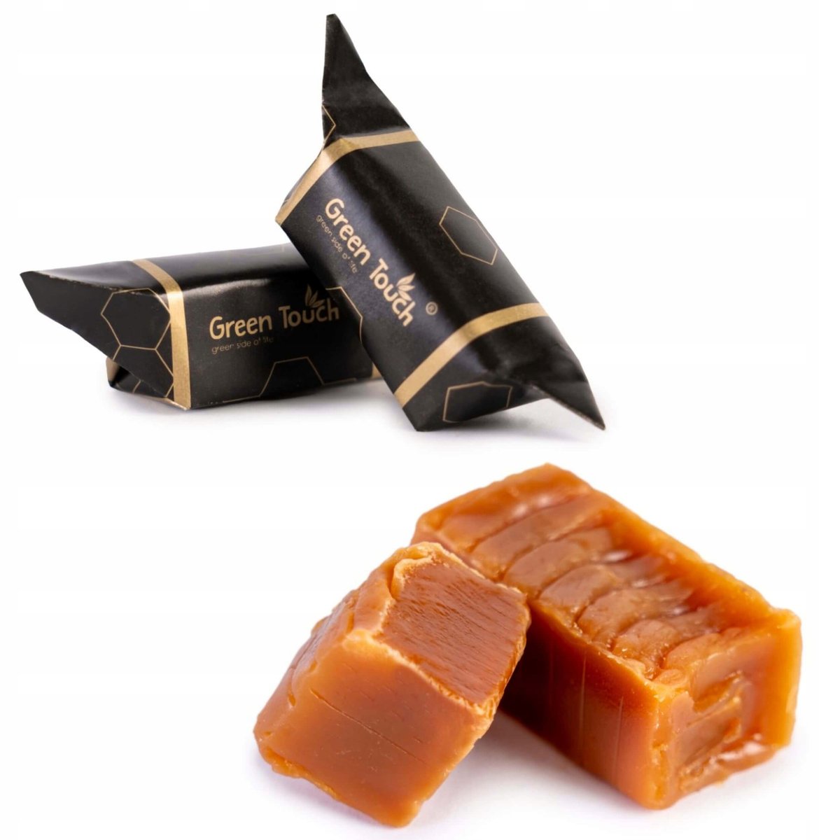 KRÓWKI MIODOWE mleczne rzemieślnicze naturalne z miodem 500 g