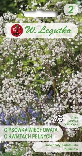 Nasiona Gipsówka wiechowata biała 1g - W.Legutko