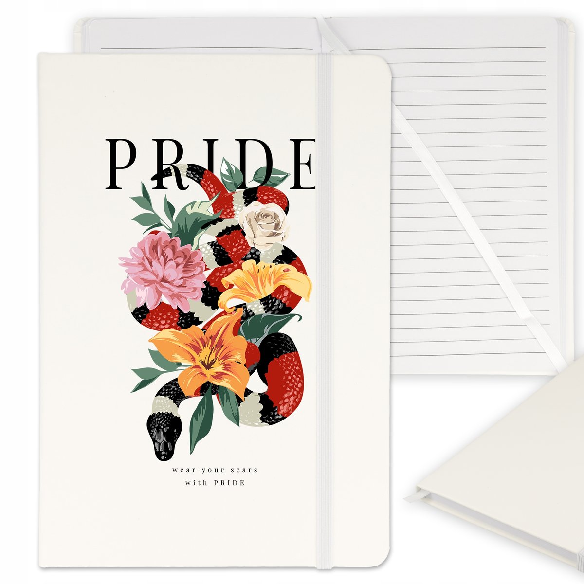 NOTES PLANER NOTATNIK W LINIE A5 NOWOCZESNE WZORY