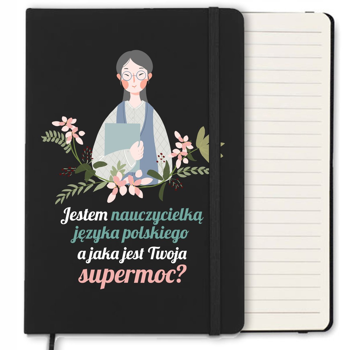 NOTES LINIE 120 STR PREZENT DLA NAUCZYCIELKI POLSKIEGO DZIEŃ NAUCZYCIELA WZ