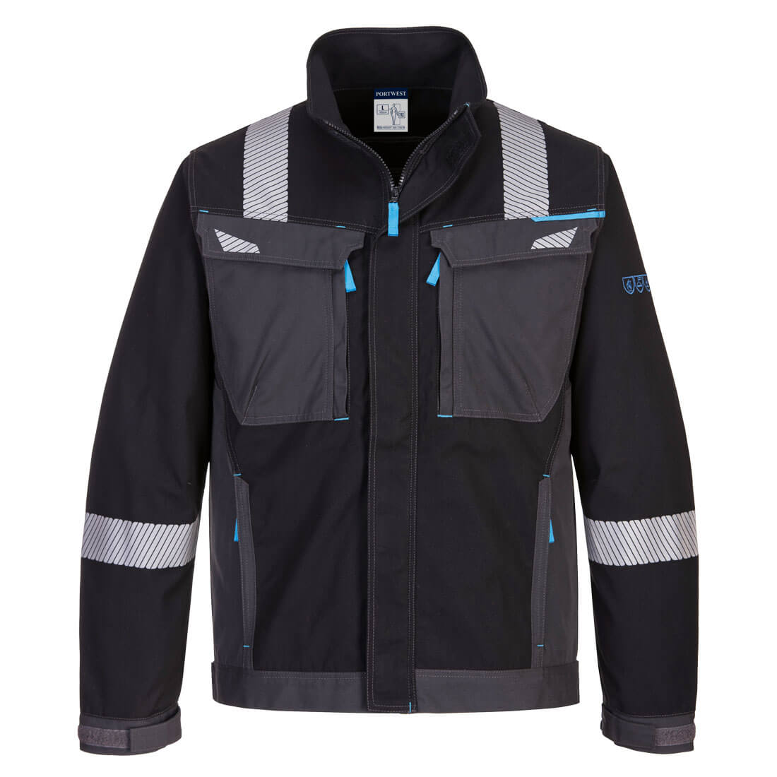 PORTWEST FR602 BLUZA TRUDNOPALNA WX3 ; CZARNY