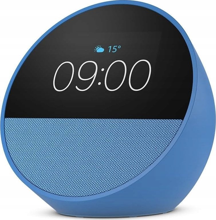 Głośnik Amazon Amazon Echo Spot 2024 m. Uhr blau