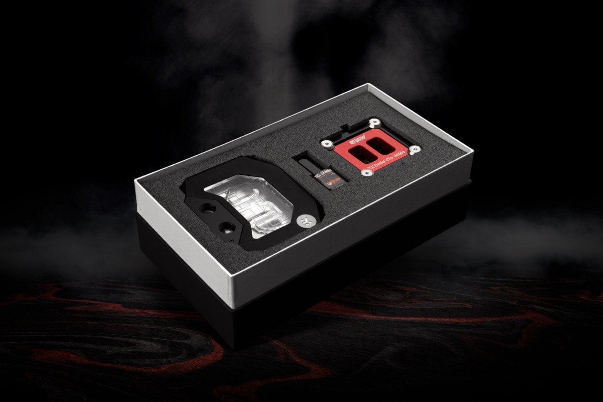 EK Water Blocks EK Water Blocks EK-Quantum Velocity² Direct Die D-RGB - AMD Ryzen Signature Edition