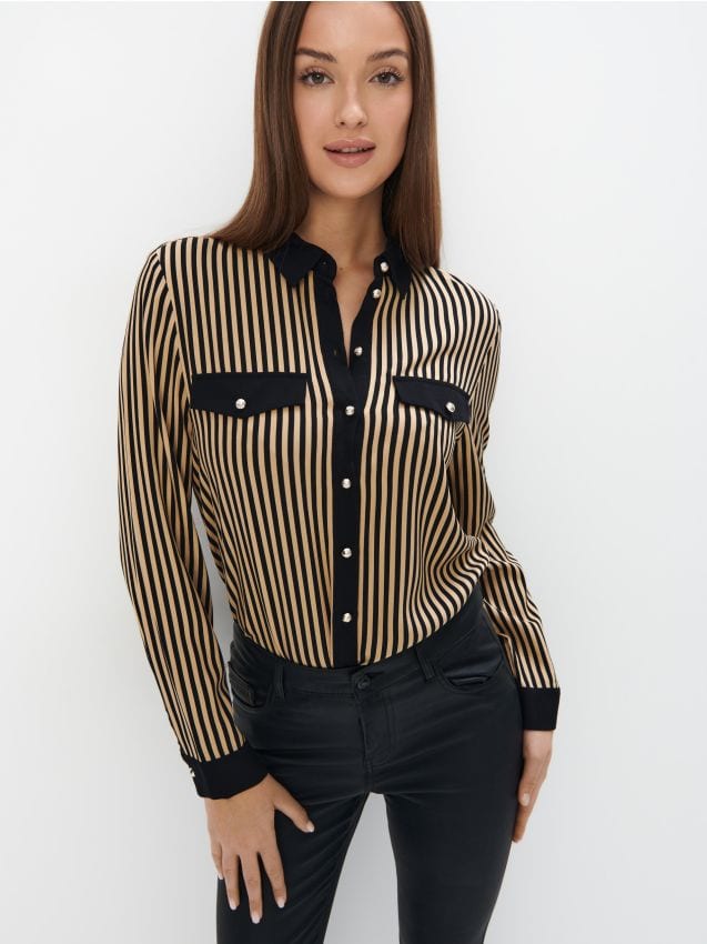 Mohito - Koszula z wiskozy - beżowy