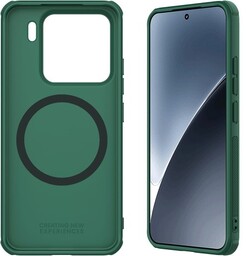 Nillkin Etui Frosted Shield Pro Magnetic do Xiaomi 15, ciemnozielone
