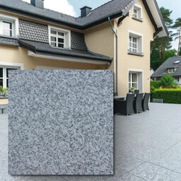 Tiles Plytka Granitowa Szara Płomieniowana G602 Bianco Sardo 40x40x4 cm