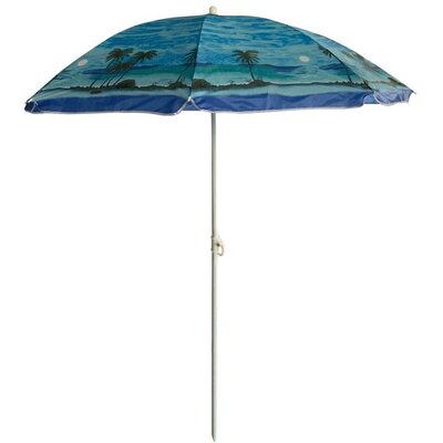 Parasol plażowo-ogrodowy PATIO Poly 170 cm Wielokolorowy