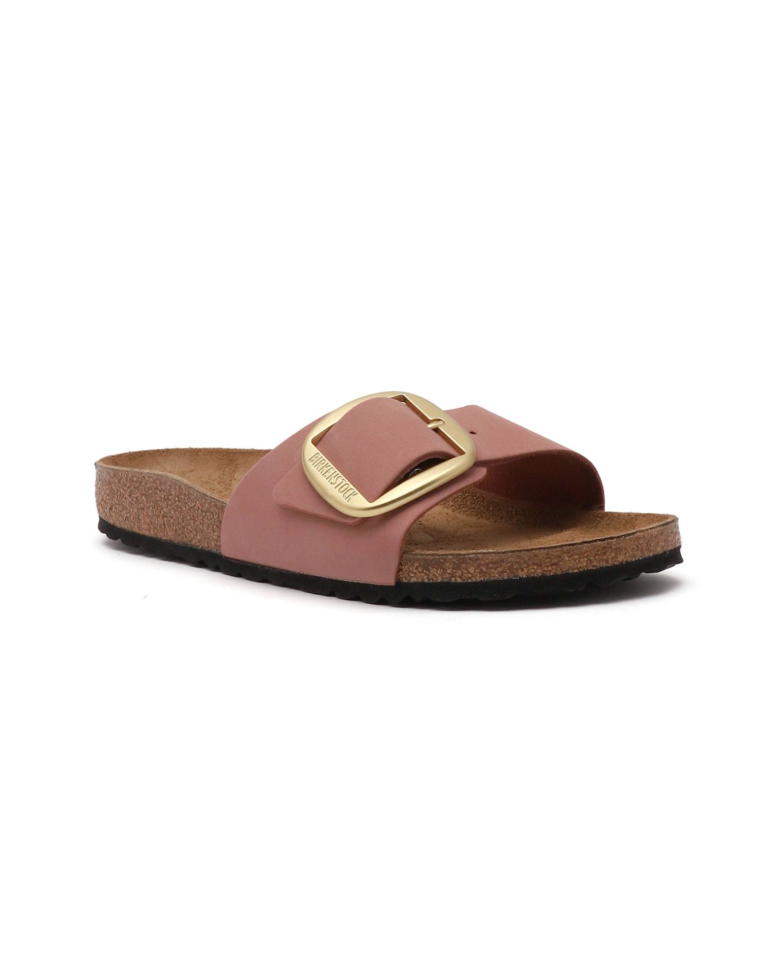 Birkenstock Skórzane klapki Madrid BB LENB narrow fit