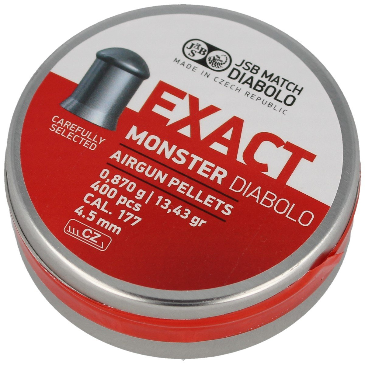 Diabolo Śrut JSB Exact Monster kal. 4.52 mm 400 szt - 546278-400