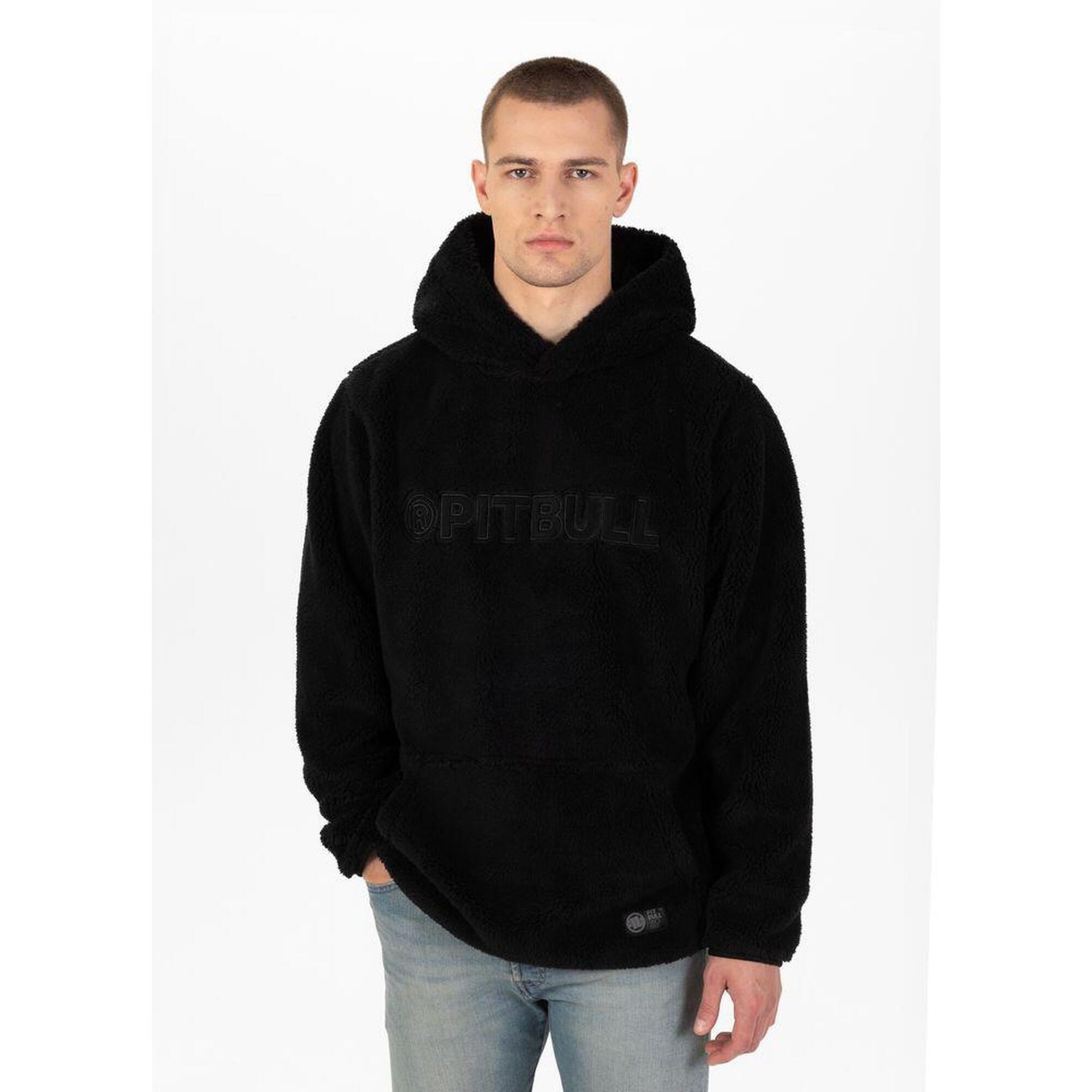 Bluza z kapturem Pit Bull Aragon '24 - Czarna XL