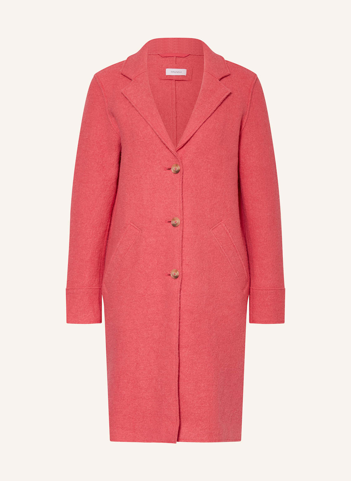 Darling Harbour Płaszcz Wełniany rot