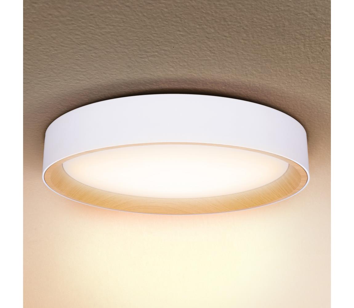 Brilagi -Ściemnialne oświetlenie LED LARIOS LED/60W/230V 3000-6500K ø 49 cm biały+pilot