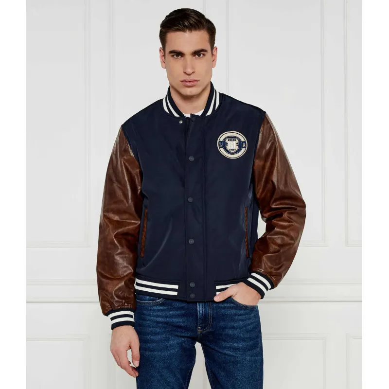GUESS Kurtka bomber VARSITY Regular Fit
