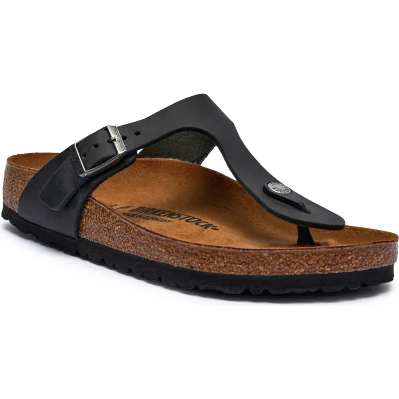 Birkenstock Skórzane japonki Gizeh