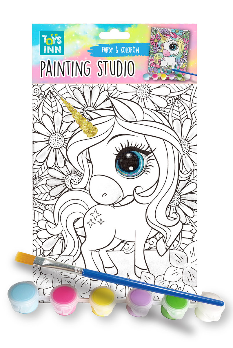 Canvas Unicorn Zestaw Do Malowania