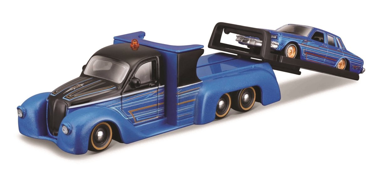 MAISTO Laweta + Chevrolet Caprice 1987 1:64 15055