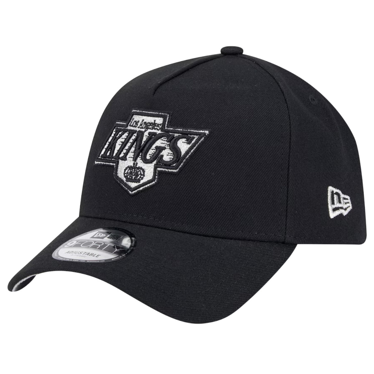 New Era 9FORTY Los Angeles Kings NHL Cap 70902627, Mężczyzna, Czapka z daszkiem, Czarny