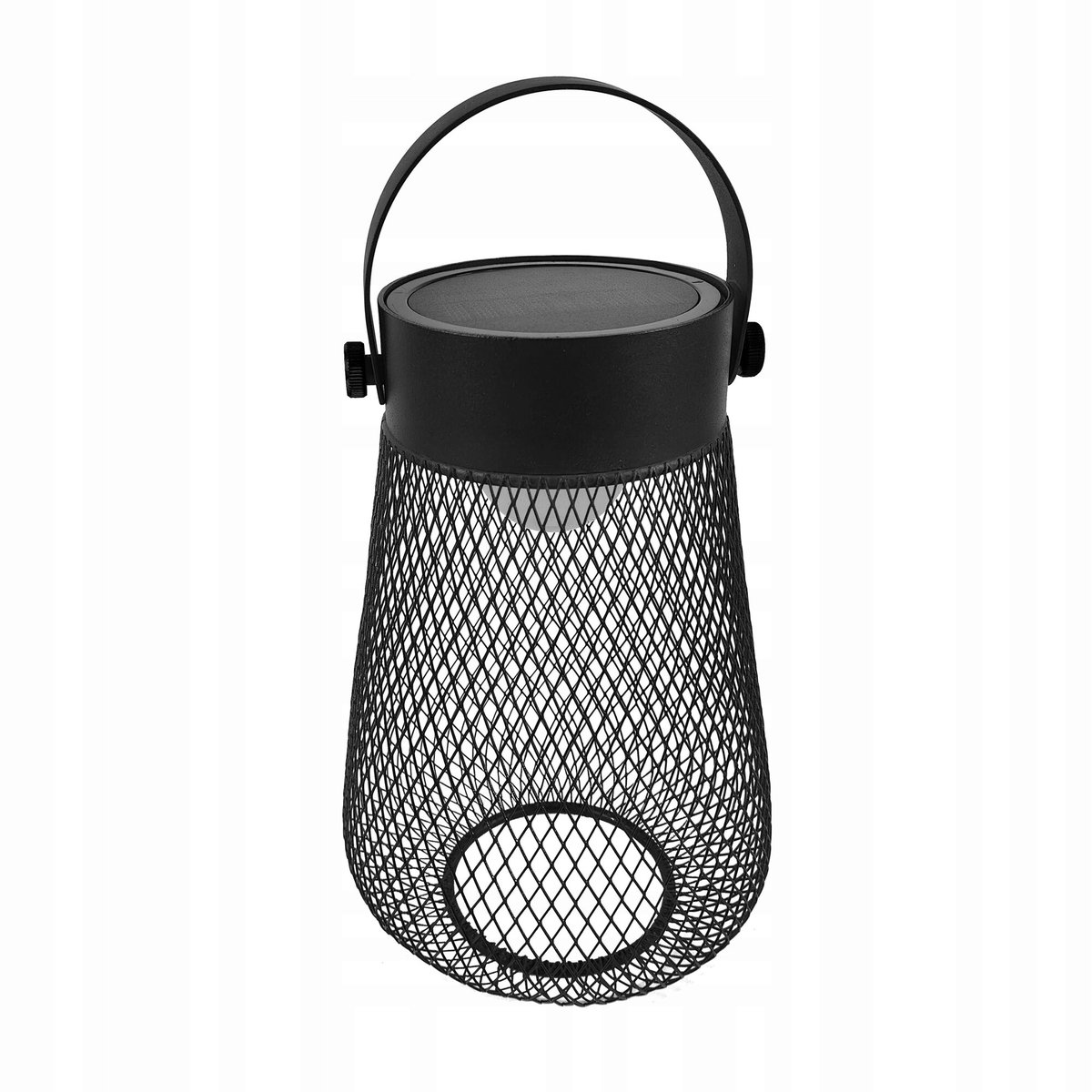 Lampa solarna LED LL TOWEY czarna lampion lampka USB akumulator IP44 uchwyt